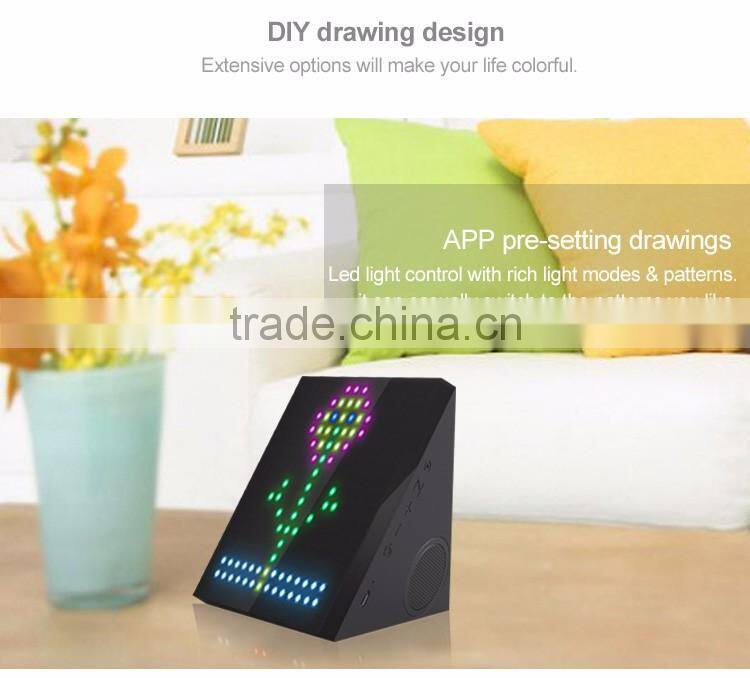 Low price LED light smart touch lamp with bluetooth speaker led light for night