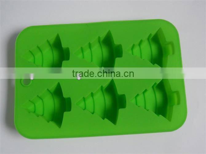 2014 fruit design lfgb food safety Factory 12 holes Silicone Ice Tray