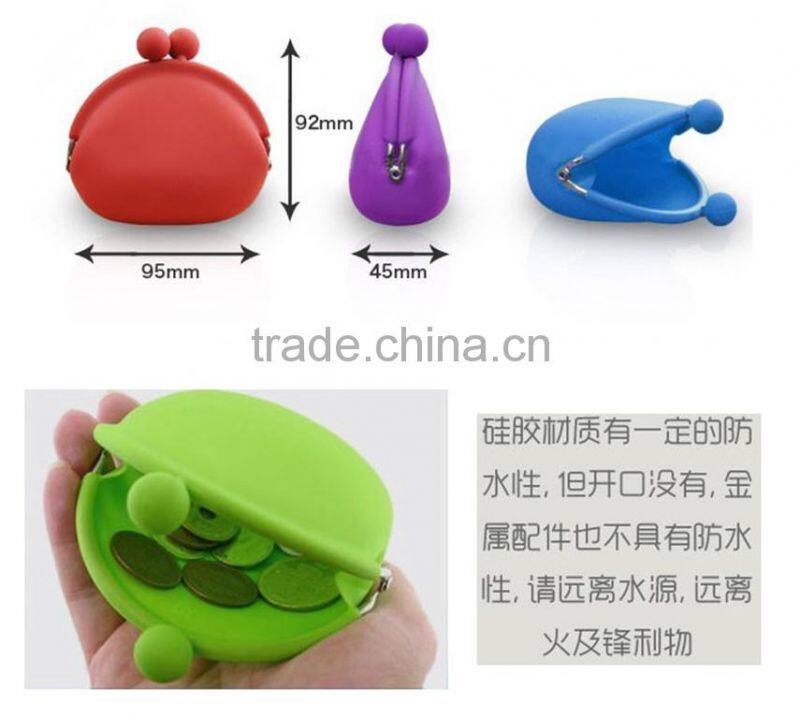 Unisex Convenient silicone zero wallet/