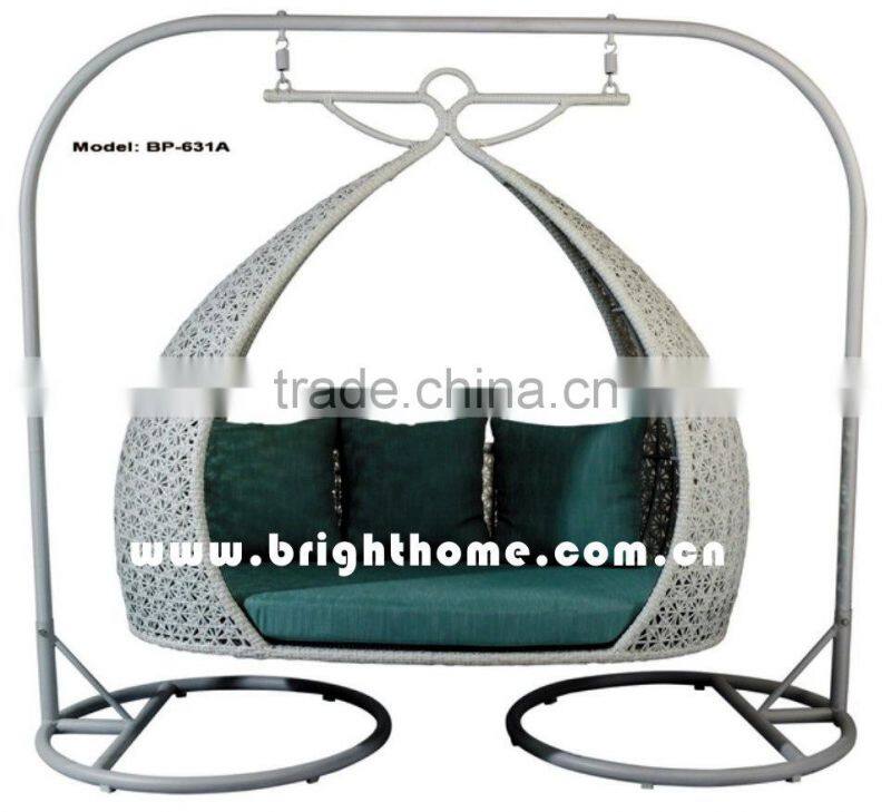 Easy Single Seat Rattan Furniture Egg Swing Chair