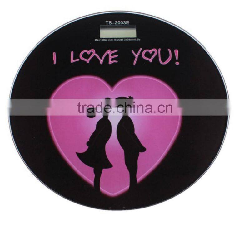 Best selling digital logo printed body weighing scale