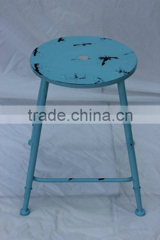 Metal chair for dining