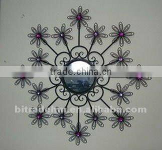 metal wall mirror