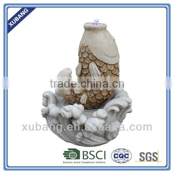 Fish shape Fountain Garden Water Fountain Decoration