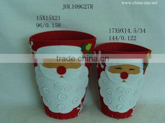 felt santa decoration