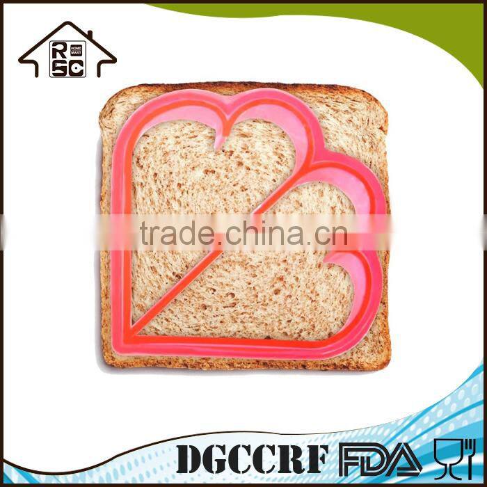 Food Grade Sandwich Cutter,Plastic Sandwich Cutter Bread Cutter Different Shape