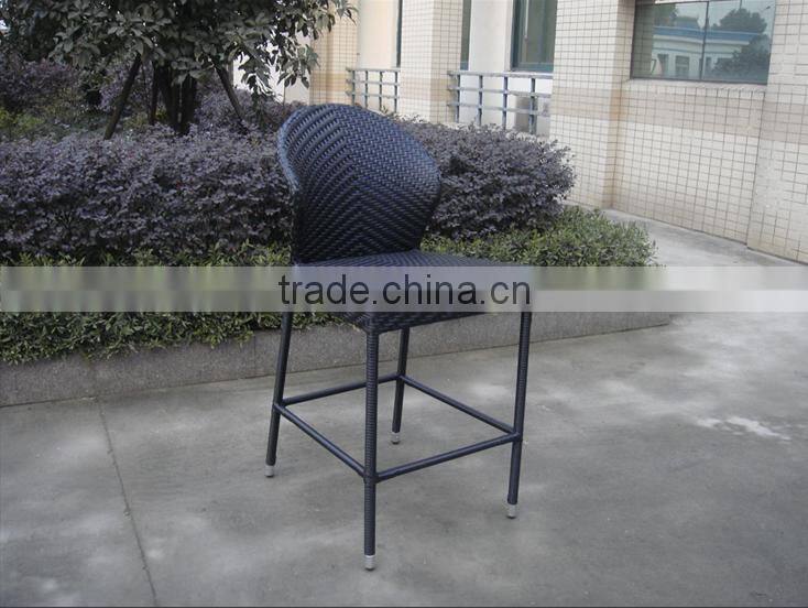 Club Pub Furniture Aluminium Rattan Bar Stool, Bar Stool Chair, Bar Stool High Chair