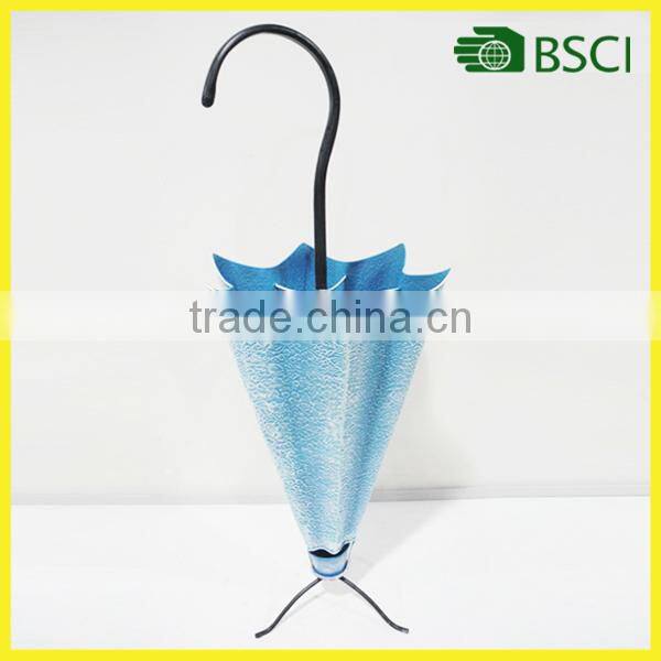 YS14318 tear open outfit metal umbrella flower holder handicraft for home decor