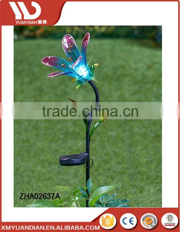 Solar Led Outdoor Light Post Led Street Light Solar Flower