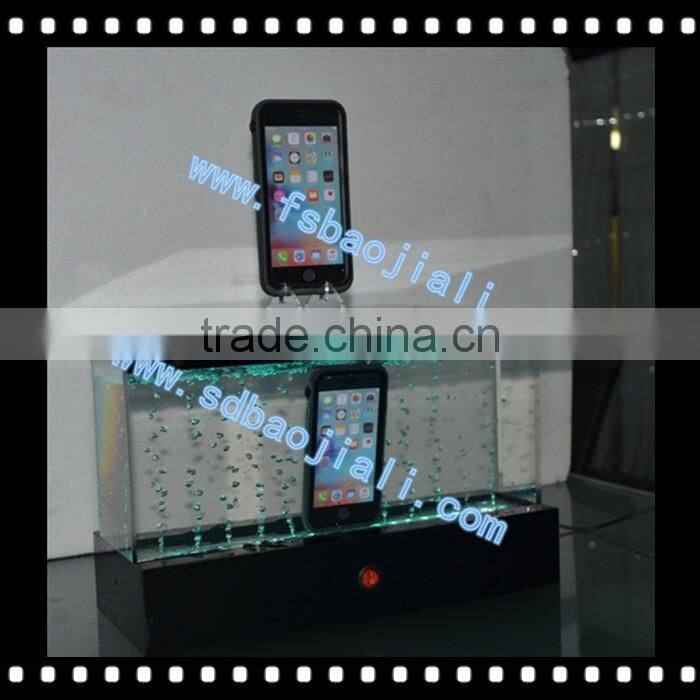 water resistant mobile phone display case waterproof showcase
