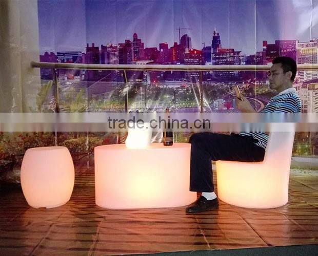 elegant casino led chair, comfortable casaul party chair, rechargeable led bar or cafe furniture