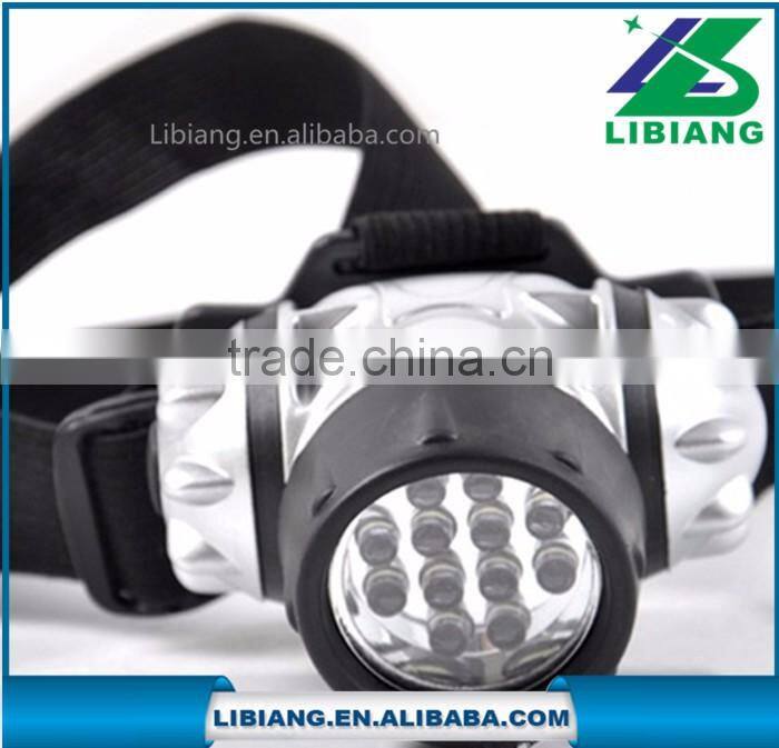High power led headlamp using dry battery