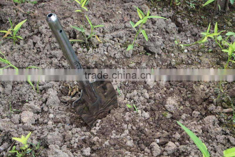 high grade and hot sale Stainless steel mini garden mechanical shovel