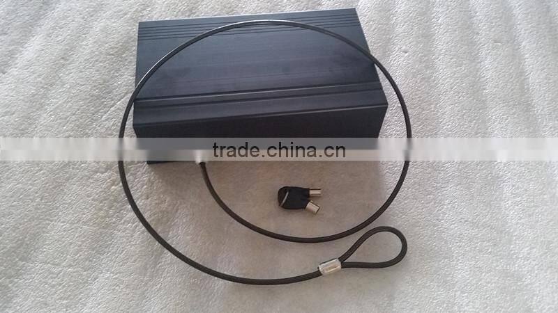 Secure Concealment Safe Box with Lock and Vinyl Steel Cable