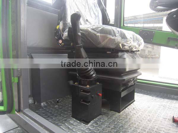 1.2ton ZL12 wheel loader with winter use equipments for Europe market