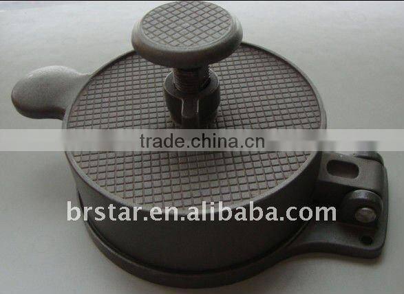 manual aluminum alloy single burger presser