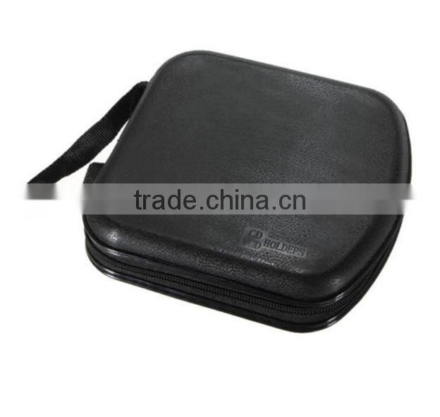 NEW Portable CD Storage Bag 40-pieces DVD hard Plastic Protector Carrying Case
