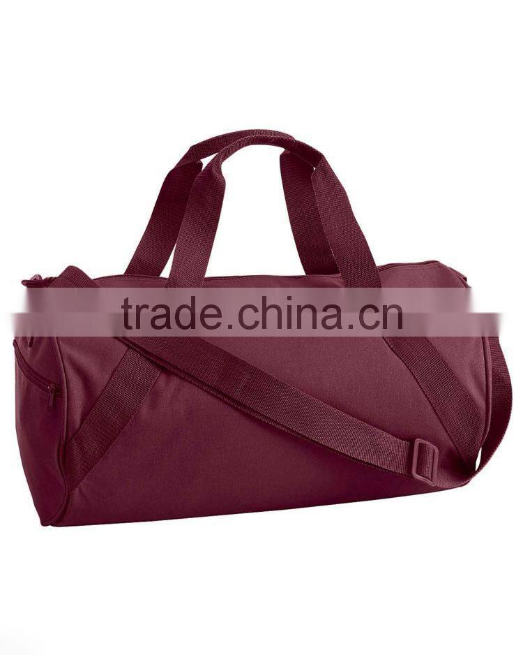 Liberty Bag NEW ECO recycled small duffle gym workout sports Tote bags with side zipper pockets and adjustable shoulder straps