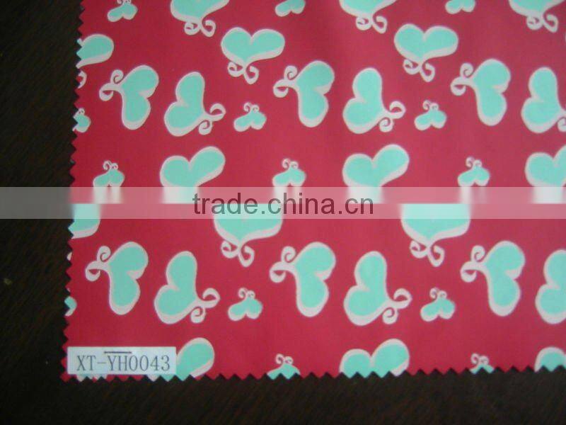 PU coated waterproof washable fabric