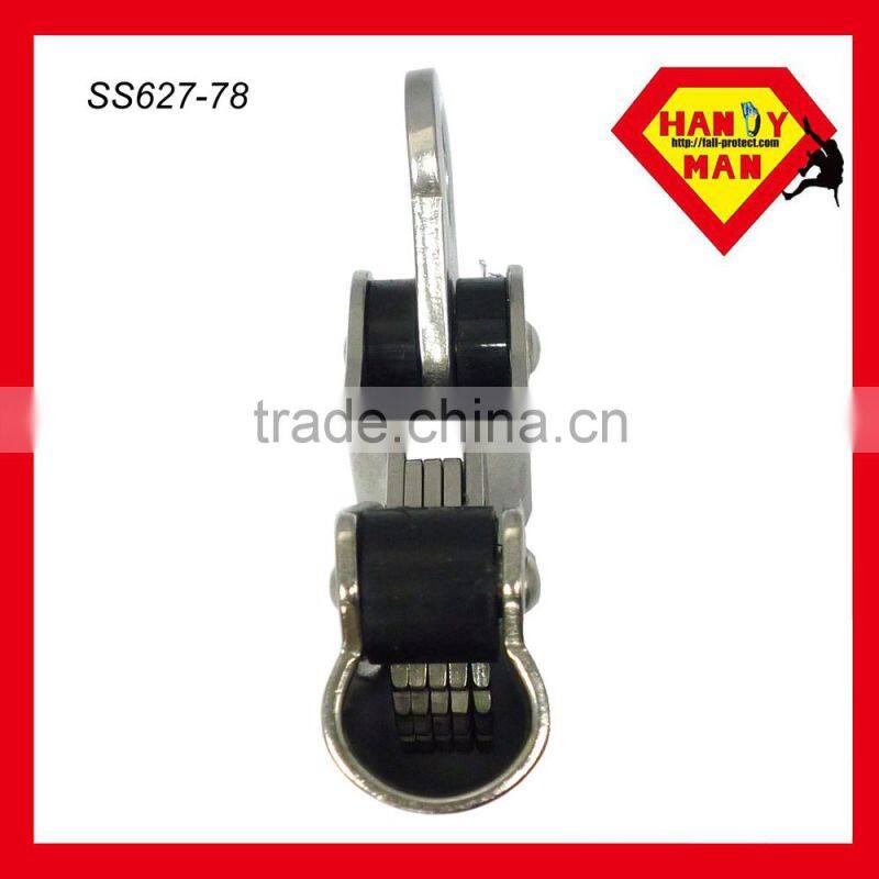 SS621-11 SS304 Stainless Steel with rope size 11mm 12mm Eye Rope Grab