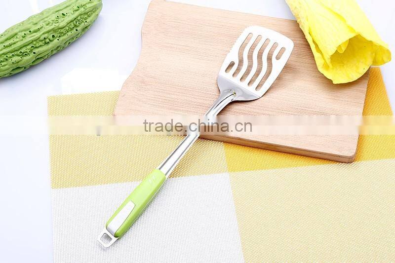 Long Handle Kitchen Cooking Slotted Turner BYX03