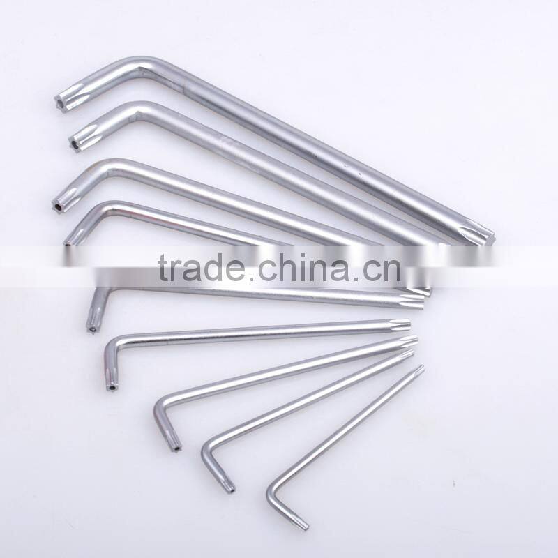 AK-0412 chrome steel torx titanium hex wrench