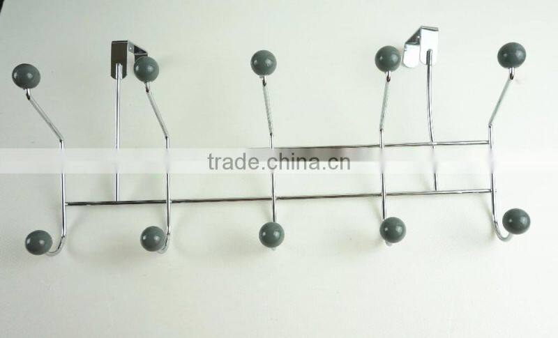 43018 Muticolored Bead Home Storage Decoration Coat&Hat Rack with 10 door Hooks