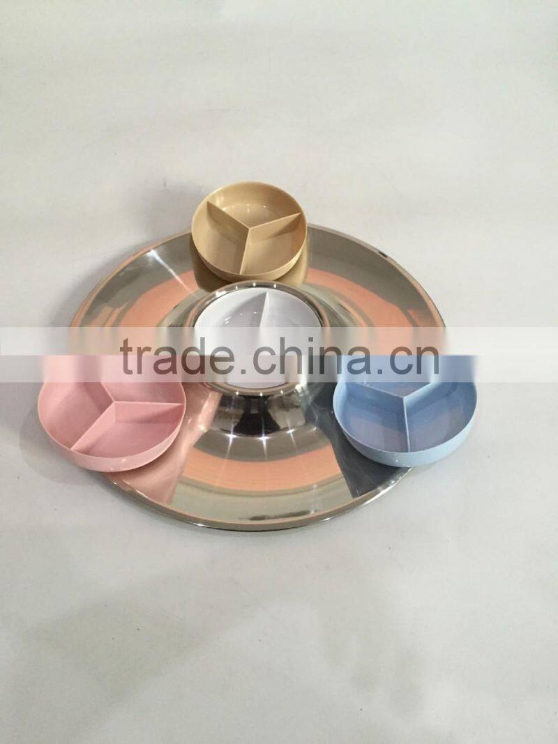 Newest cheap dinner plates for restaurant rectangular slate plate