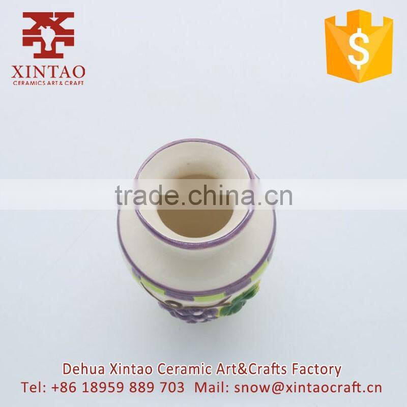 Custom logo grapes round plate for tableware/gifts for kids