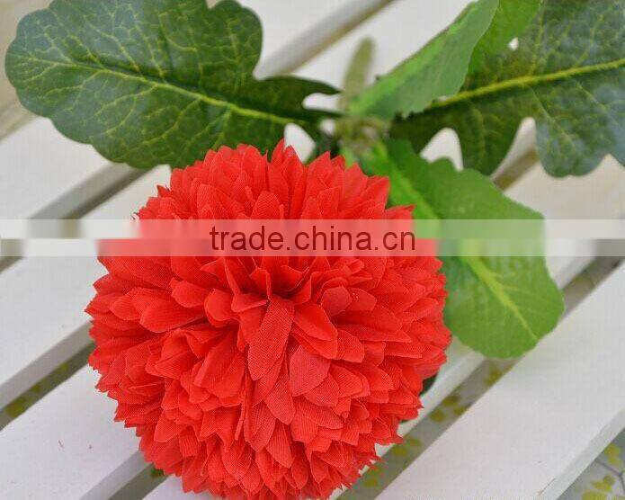 Round ball artificial flower bouquet for wedding