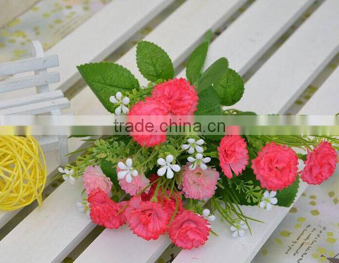 5 stems artificial flower , flower bunch