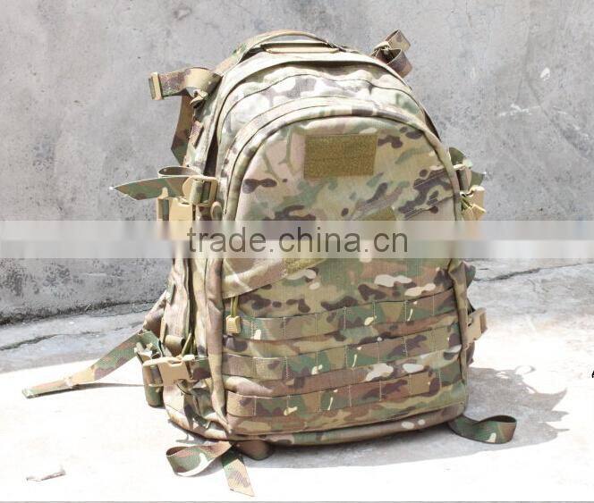 custom camouflage military tactical molle style A3 day backpacks