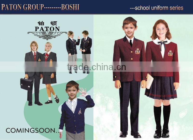 2016 new style primary school uniforms for student