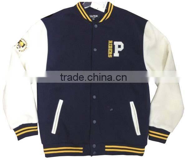 2016 stylish varsity jacket baseball jacket men clothing new models