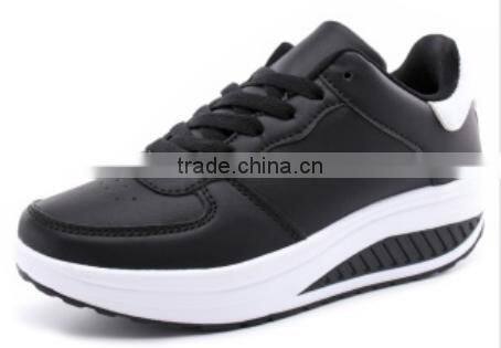 Fitness Swing Shape Up Shoes Wedge Women Walking Casual Shoe Stock Wholesale