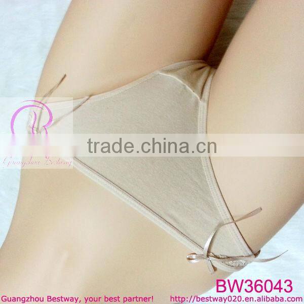Hot sexy ladies cotton thongs