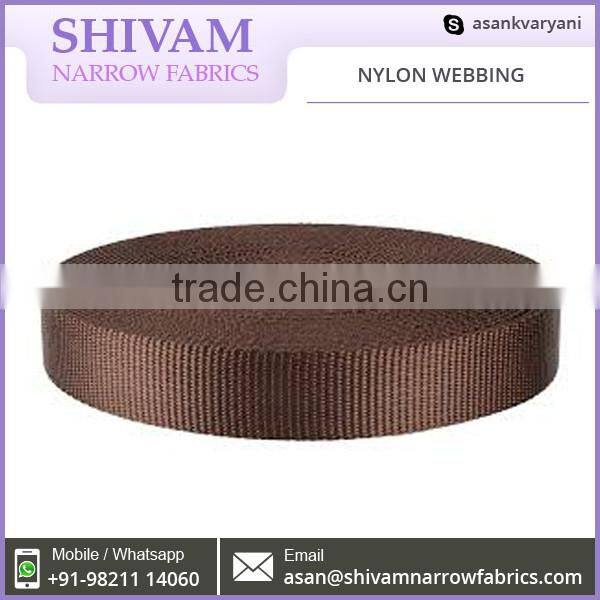 Reputed Manufacturer Supplying Creative Design Nylon Webbing at Genuine Price