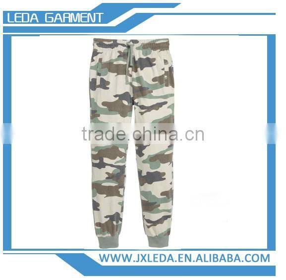 Men camouflage pants/OEM design camouflage trousers/cheap wholesale sweatpants