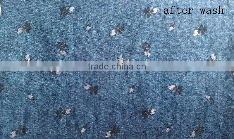 100% cotton denim fabric