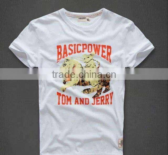 China manufacturers custom logo printing T-shirt for men