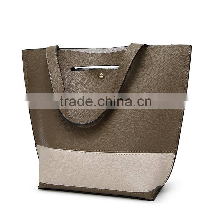 2017 Fashion Big Bag With Small Bag Ladies Handbags