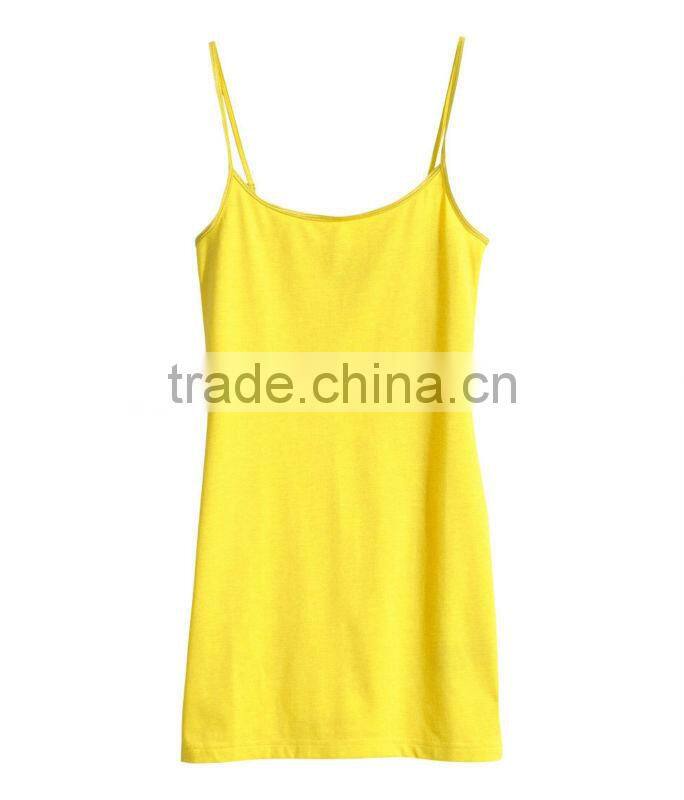 Ladies Tank Top with Adjustable Shoulder Straps