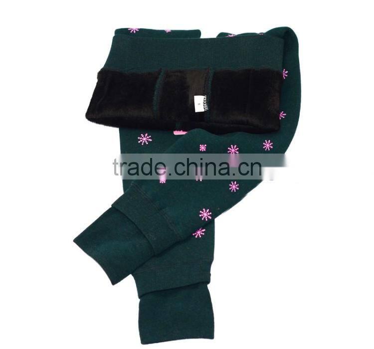Fleece inside soft children pantyhose