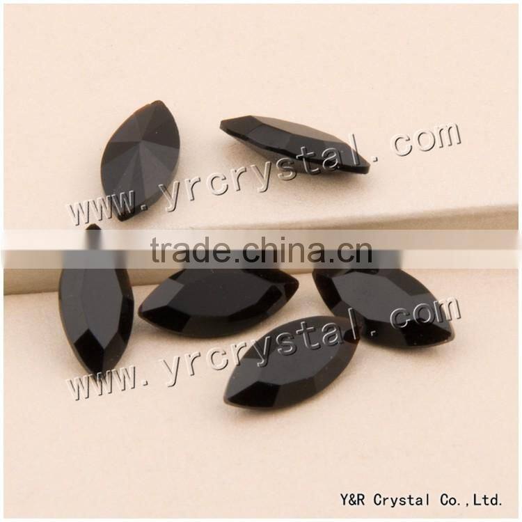 Jet crystal fancy stone crystal chaton