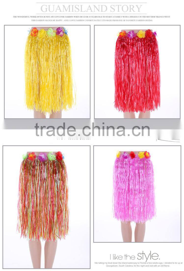 Dancing Costume Hawaiian Party Decorations Hula Dance Skirt For Adult