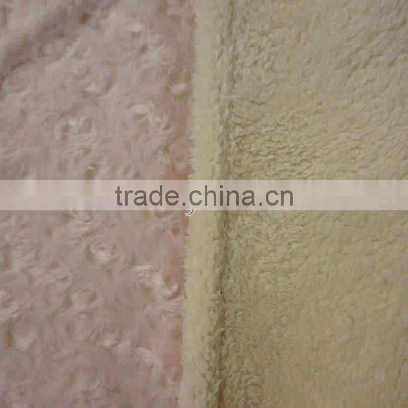 thicken double layer sherpa blanket