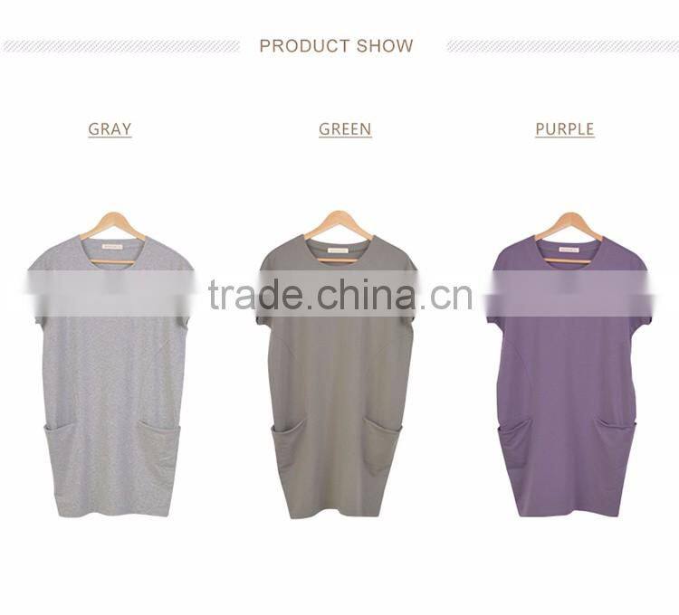Many years factory Qianxiu casual style home maternity dress