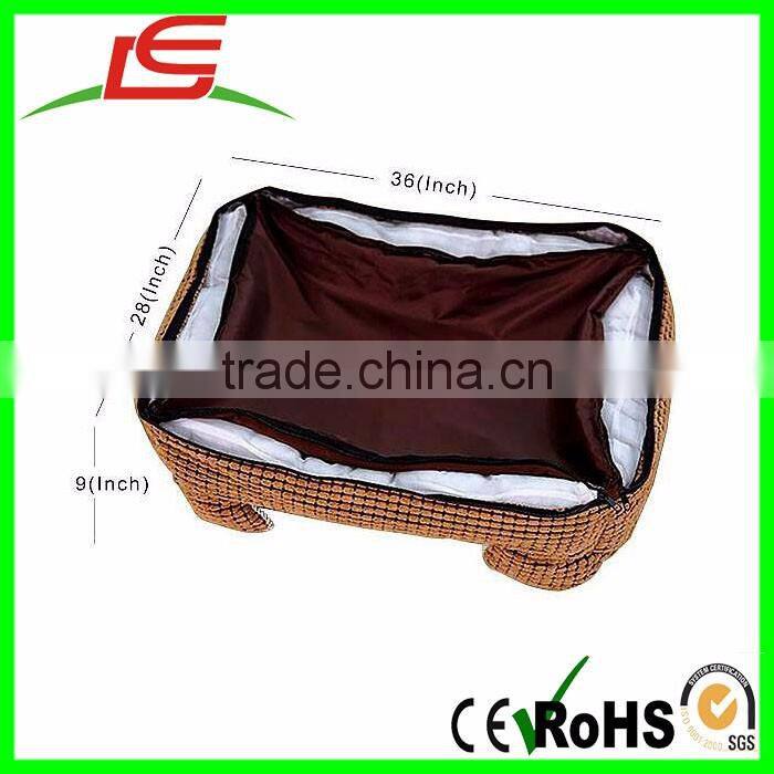 Wholesale Washrable Durable Unique Dog Beds With Corn Pillow And Removable Cover