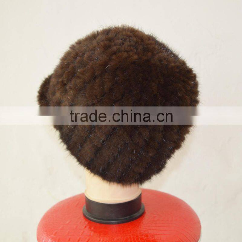 SJ925-02 America Fashion Week Mink Fur Lovely Woman Hat