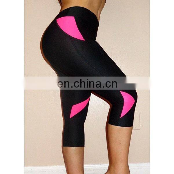 Custom printed gym clothing yoga pants ladies sexi fitness wear